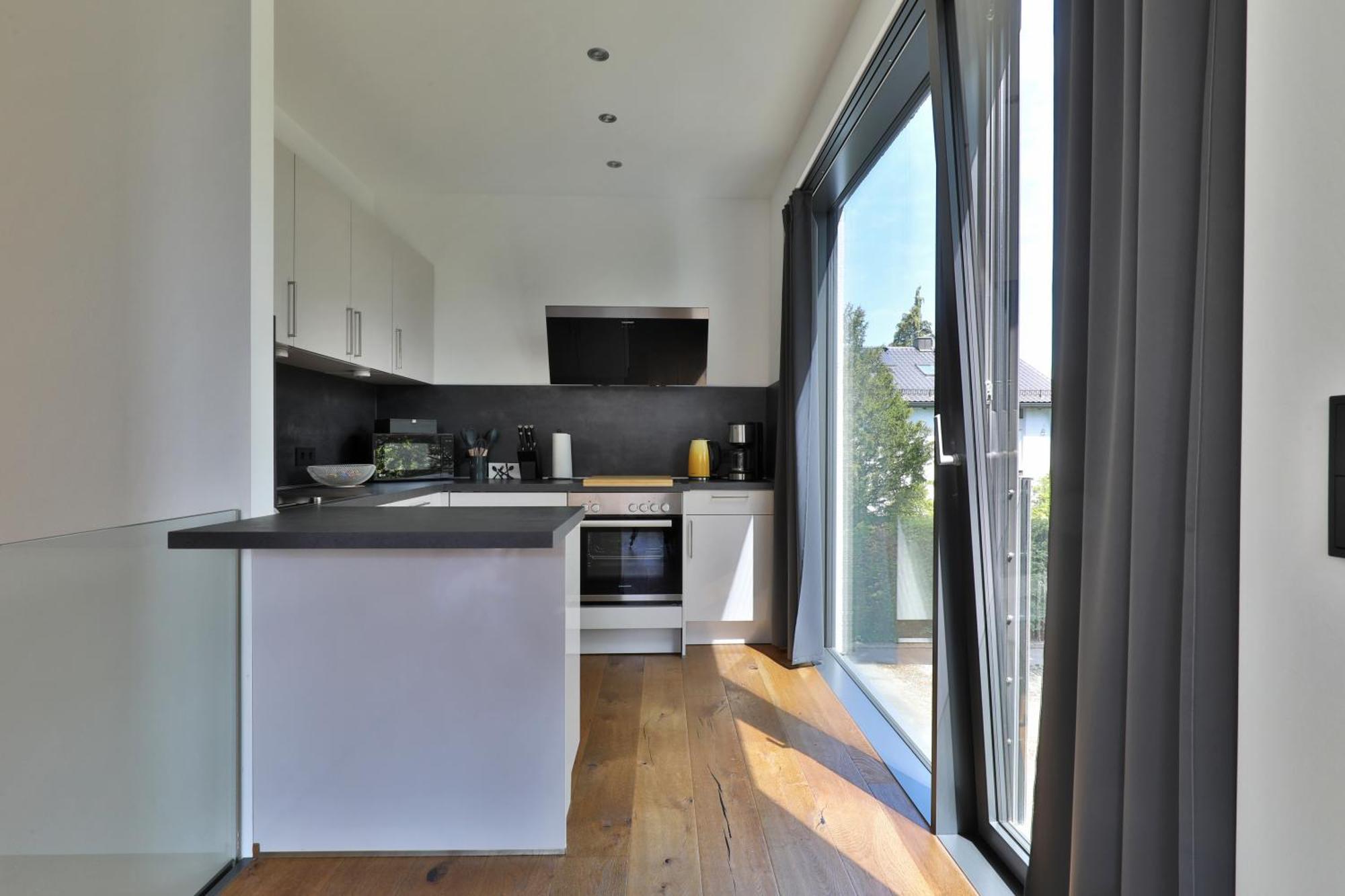Moderne Studio-Wohnung Gersthofen Exterior foto